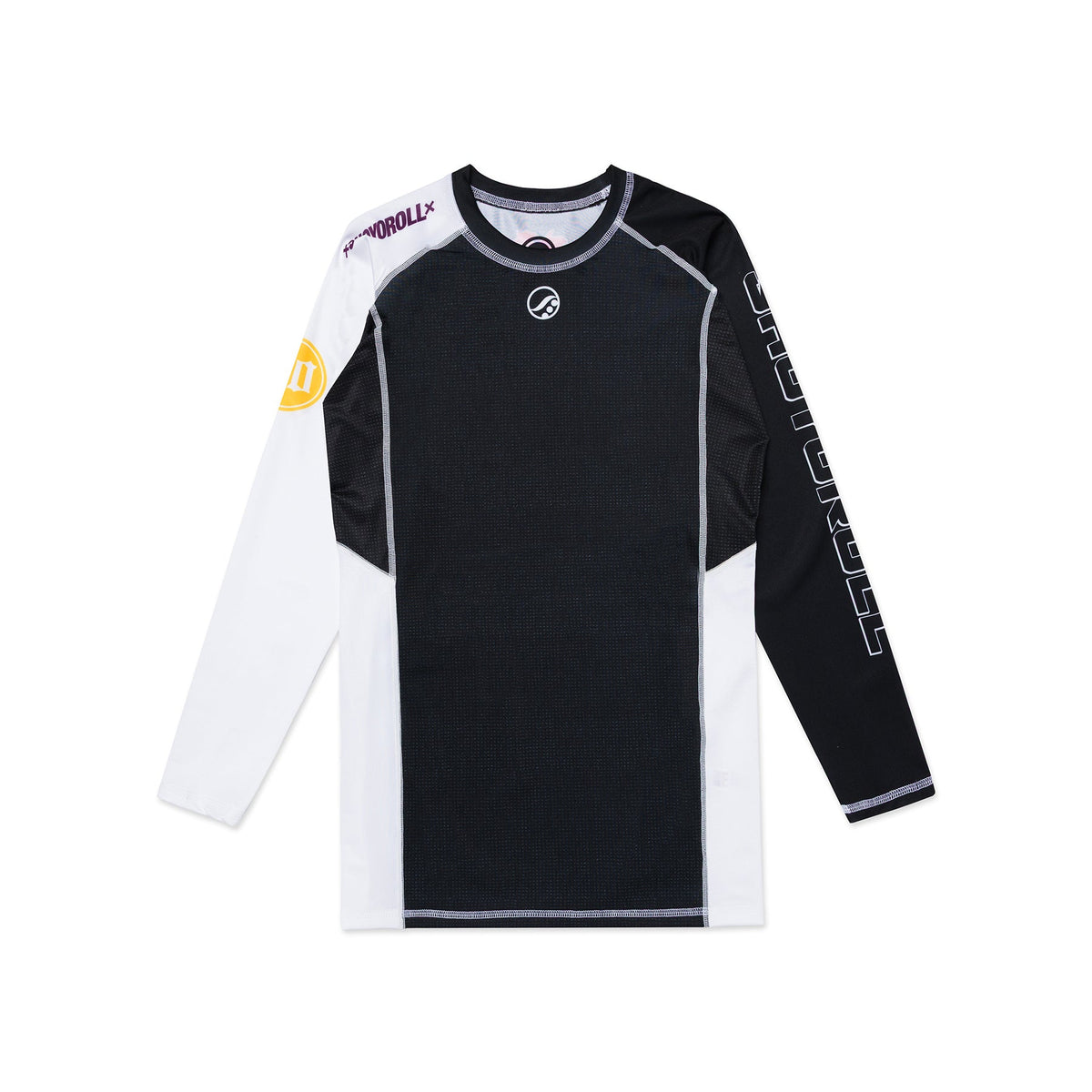 Shoyoroll PW Ranked Rash Guard LS • White • Large (L) • BRAND NEW