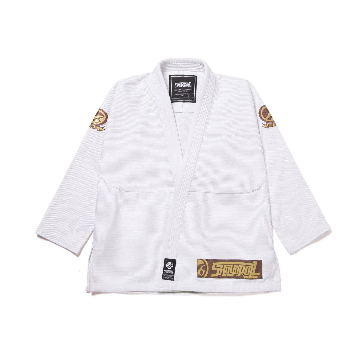 Shoyoroll Timber Competitor • White • 1F/A1F • BRAND NEW – BJJ 