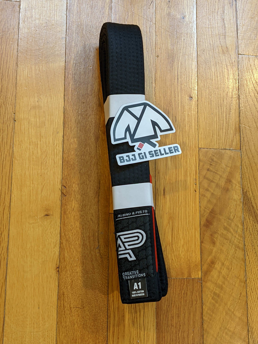 Albino and Preto OG A&P Black Belt • Black • A1 • BRAND NEW – BJJ Gi Seller