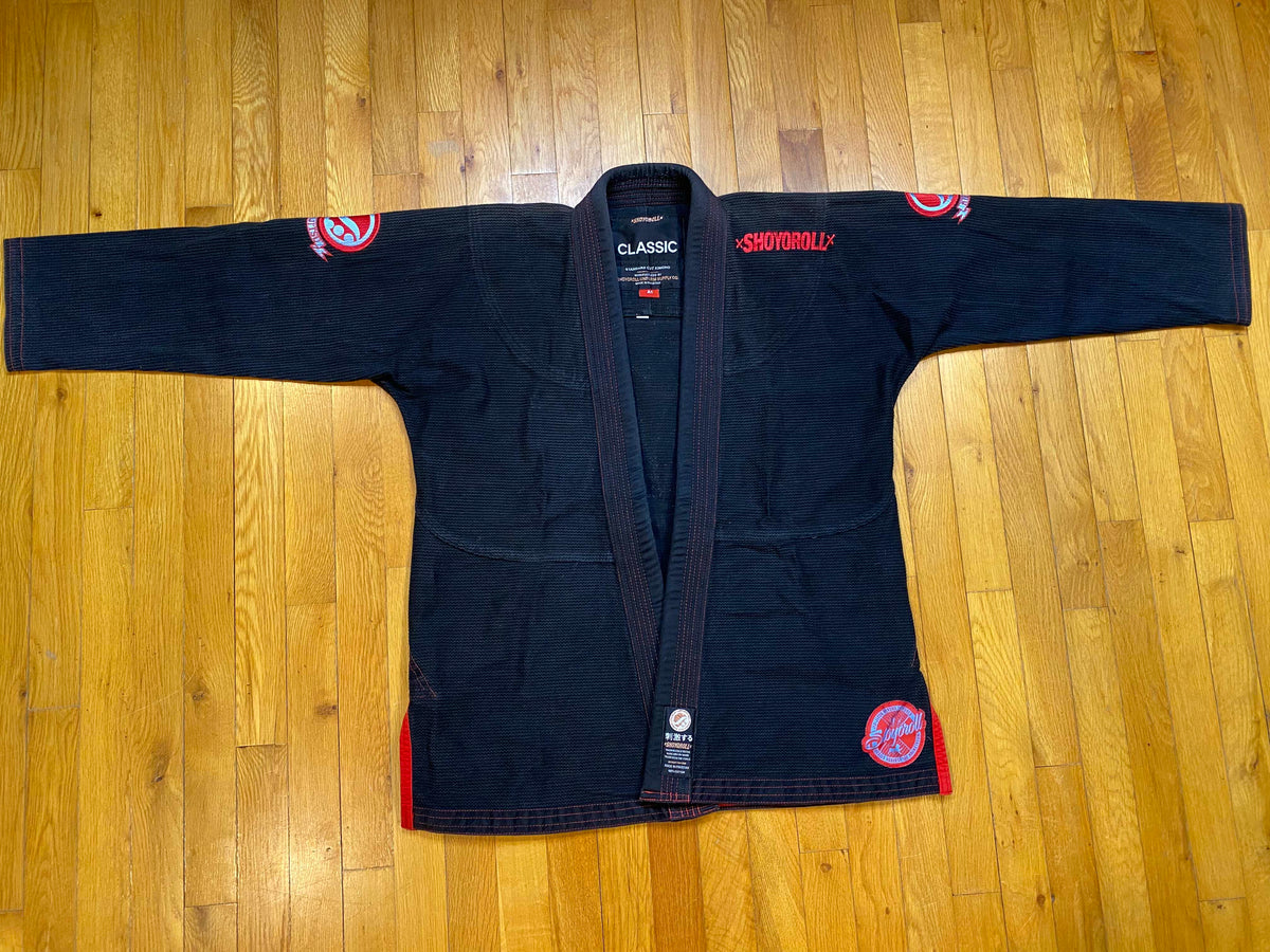 Shoyoroll Comp Standard XVI Q1 • Black • A1 – BJJ Gi Seller