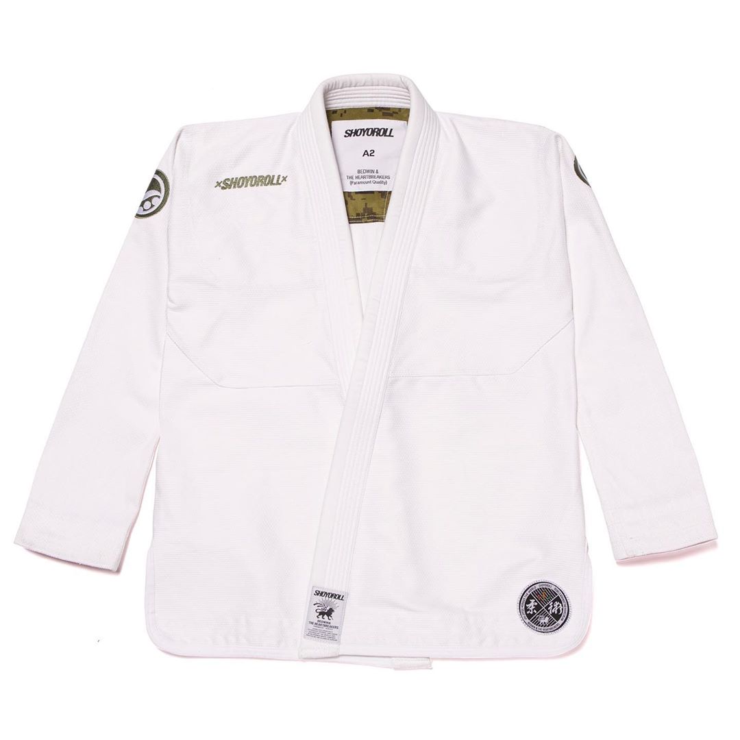 Shoyoroll Batch 98 Bedwin • White • A1L • BARELY USED – BJJ Gi Seller