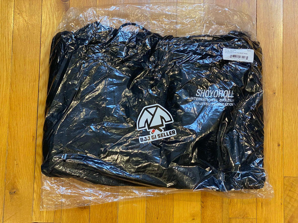Shoyoroll IBJJF Champion Hoodie • Black • Medium (M) • BRAND NEW 