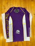 Shoyoroll Old School Rash Guard • Purple • Large (L) • GENTLY USED