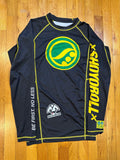 Shoyoroll OG Rash Guard (Yellow/Green) • Black/Green • Large (L) • GENTLY USED