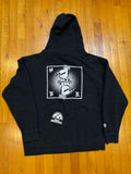 Shoyoroll White Flag Hoodie • Black • Large (L) • GENTLY USED