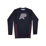 Albino and Preto Q4 2017 Ranked Rash Guard LS • Brown • XL • BRAND NEW