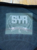 Shoyoroll Old School Rash Guard • Black • Large (L) • GENTLY USED
