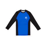Albino and Preto Essential Ranked Rash Guard LS • Blue • Large (L) • BRAND NEW
