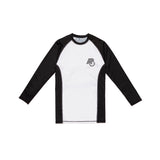 Albino and Preto Essential Ranked Rash Guard LS • White • XL • BRAND NEW