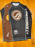 Shoyoroll Protectors x Curators Rash Guard LS • Brown • Large (L) • GENTLY USED
