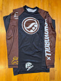Shoyoroll 2015 Q3 Ranked Rash Guard LS • Brown • Medium (M) • GENTLY USED