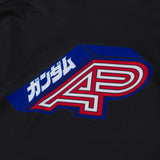 Albino and Preto A&P x Wing Gundam Rash Guard LS • Black • Medium • BRAND NEW