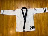 Albino and Preto Team 23 (Reserve Membership Gi) • White • A1L • BRAND NEW