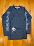 Shoyoroll Competitor 20.7 Rash Guard LS • Slate Blue • Medium (M) • GENTLY USED