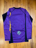 Shoyoroll 2019 Q1 Ranked Rash Guard LS • Purple • Large (L) • BARELY USED
