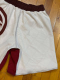 Shoyoroll GUMA Maroon Shorts • White/Maroon • Medium (M) • BRAND NEW