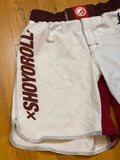 Shoyoroll GUMA Maroon Shorts • White/Maroon • Medium (M) • BRAND NEW