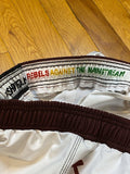 Shoyoroll GUMA Maroon Shorts • White/Maroon • Medium (M) • BRAND NEW