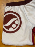 Shoyoroll GUMA Maroon Shorts • White/Maroon • Medium (M) • BRAND NEW