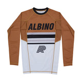 Albino and Preto 18 Comp Rash Guard LS • Blue • Extra Large (XL) • BRAND NEW