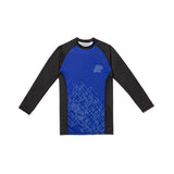 Albino and Preto Wireframe Rash Guard LS • Blue • Medium (M) • BRAND NEW
