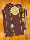 Shoyoroll Ranked Rash Guard LS (2011) • Brown • Large (L) • GENTLY USED