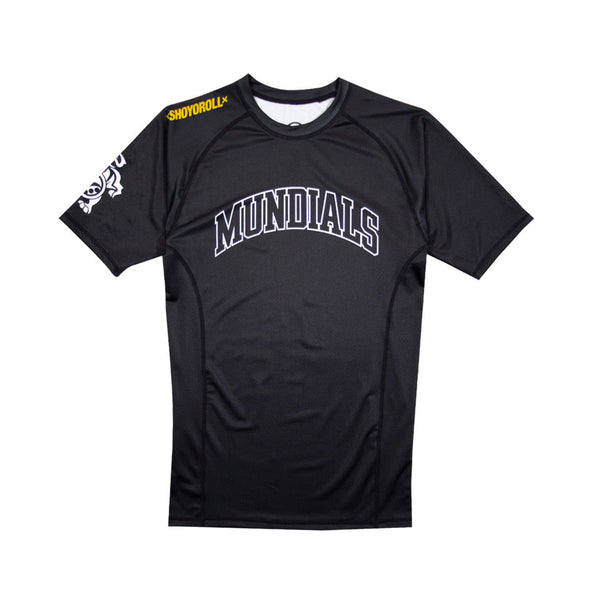 Shoyoroll 2023 Mundials Rash Guard SS • Black • Large (L) • BRAND NEW