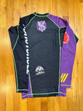 Shoyoroll Protectors x Curators Rash Guard LS • Purple • Large (L) • GENTLY USED