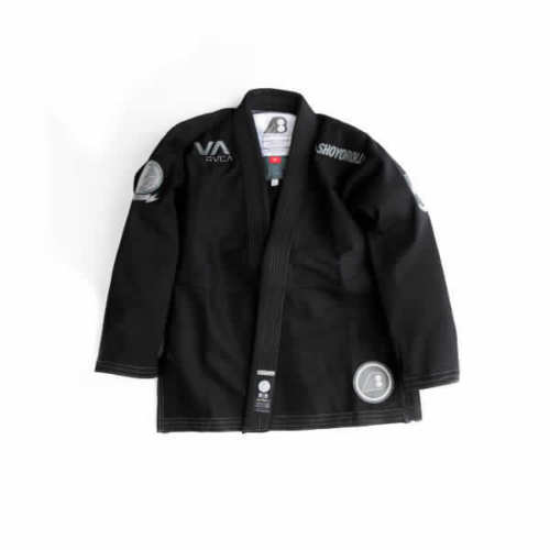 Shoyoroll RVCA BJJ Gi Batch #60 – Black Jiu Jitsu Suit With Bag – Adult Unisex