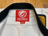 Shoyoroll GUMA 2013 Black Skies w/Athlete Heatstamps • White • A1L • WASHED ONCE