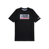 Shoyoroll Daisy Fresh Training Rash Guard SS • Black • 2XL • BRAND NEW