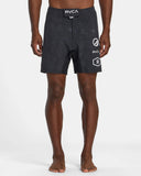 Shoyoroll RVCA Ruotolo 17" Technical Training Shorts  • Black • 34 • BRAND NEW