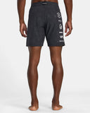 Shoyoroll RVCA Ruotolo 17" Technical Training Shorts  • Black • 34 • BRAND NEW