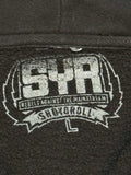 Shoyoroll OG Heatstamped Zip-Up Hoodie • Black • Large (L) • GENTLY USED