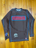 Shoyoroll OG Ranked Rash Guard LS • Brown • Medium (M)