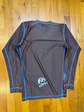 Shoyoroll OG Ranked Rash Guard LS • Brown • Medium (M)