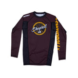 Shoyoroll 2019 Q1 Ranked Rash Guard LS • Brown • Large (L) • GENTLY USED