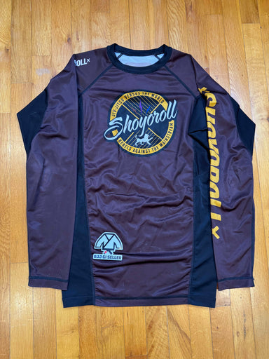 Shoyoroll 2019 Q1 Ranked Rash Guard LS • Brown • Large (L