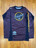 Shoyoroll 2019 Q1 Ranked Rash Guard LS • Brown • Large (L) • GENTLY USED