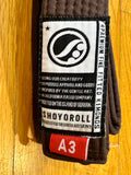 Shoyoroll Old School Brown Belt • Brown • A3 • BRAND NEW