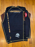 Shoyoroll 2013 Original LS Ranked Rash Guard • Brown • Large (L)