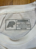 Albino and Preto Logo Tee • White • Medium (M) • GENTLY USED