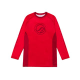 Shoyoroll Tradition 22 Training Rash Guard LS • Red • Large (L) • BRAND NEW