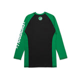 Shoyoroll Hunt Competitor Rash Guard LS • Black/Green • Medium (M) • GENTLY USED