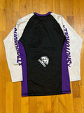 Shoyoroll Ota Competitor Rash Guard LS • Purple • Small (S) • BARELY USED