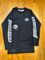 Shoyoroll Carbon Competitor Rash Guard LS • Black • Medium (M) • GENTLY USED