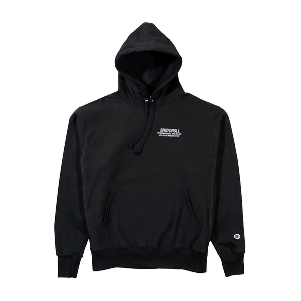 Shoyoroll IBJJF Champion Hoodie • Black • Large (L) • GENTLY USED