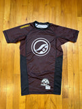 Shoyoroll 2017 Q4 Ranked Rash Guard SS • Brown • Medium (M) • GENTLY USED