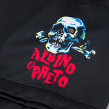 Albino and Preto Til Death Rash Guard SS • Black • Large (L) • BRAND NEW