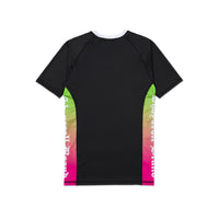 Shoyoroll Gradient Rash Guard SS • Black • Large (L) • BRAND NEW